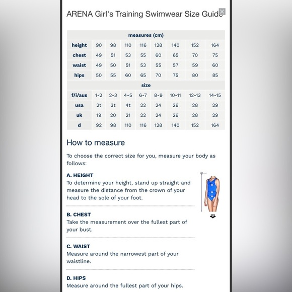 [US28] ARENA Girl's Marble Jr Tankini Black/Leaf- EUC - Picture 9 of 9